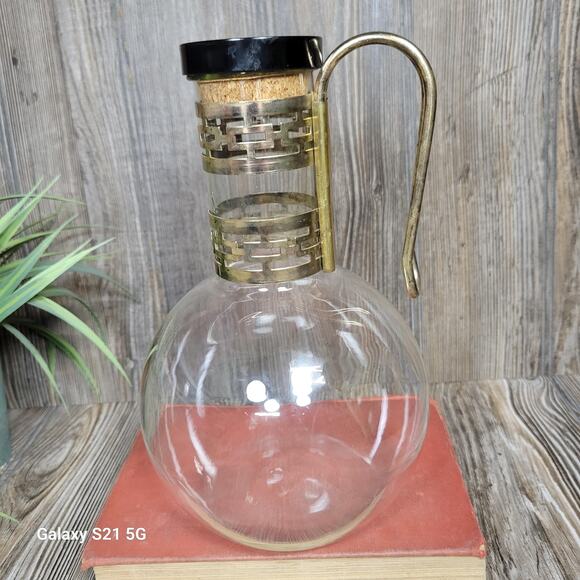 Vintage Pyrex Beverage Server, Glass Coffee Carafe - Picture 2 of 4